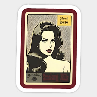 Lana del Smokio Sticker